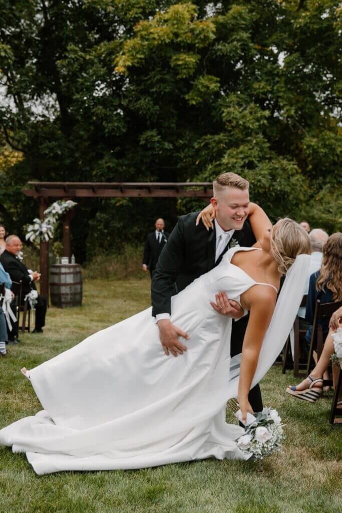 Bride and Groom - Photo Taken By Hailey Marie Photography